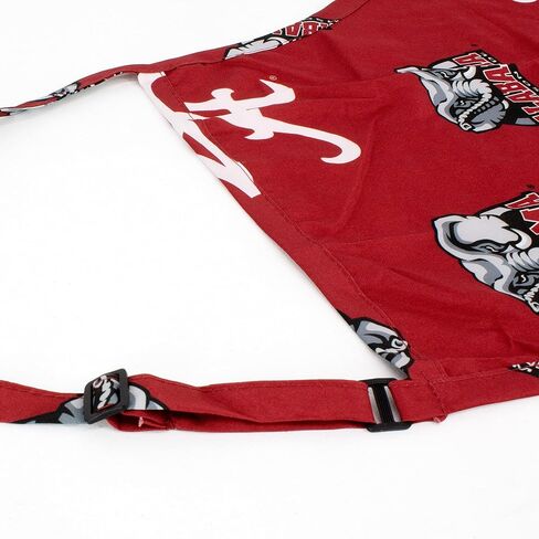 مريلة ألاباما تايد من الرابطة الوطنية لرياضة الجامعات (NCAA)، مقاس واحد يناسب الجميع، قرمزي in Kuwait