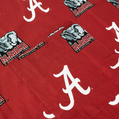 مريلة ألاباما تايد من الرابطة الوطنية لرياضة الجامعات (NCAA)، مقاس واحد يناسب الجميع، قرمزي in Kuwait