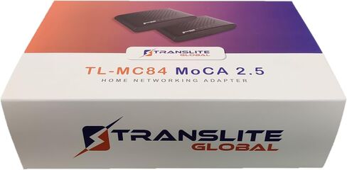 MoCA 2.5 مع منفذي جيجابت إيثرنت - إيثرنت عبر محول محوري (1 جيجابايت في الثانية - وحدة واحدة) in Saudi Arabia
