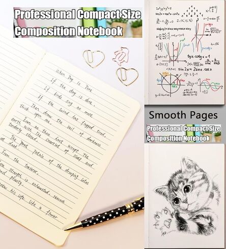 32 حزمة من دفاتر الملاحظات الفارغة مقاس A5 للمسافرين والطلاب والمكاتب، دفاتر ملاحظات للكتابة، ورق سميك فارغ، 60 صفحة، 30 ورقة، 8.3 × 5.5 بوصة in Kuwait
