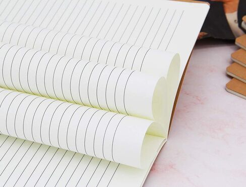 32 حزمة من دفاتر الملاحظات الفارغة مقاس A5 للمسافرين والطلاب والمكاتب، دفاتر ملاحظات للكتابة، ورق سميك فارغ، 60 صفحة، 30 ورقة، 8.3 × 5.5 بوصة in Kuwait