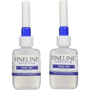 Fineline Applicators 20 Gauge Applicators & Bottles - Empty, pack of 2