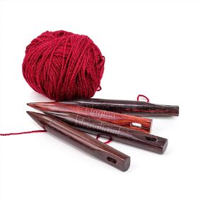 Nagina International Rosewood Hand Crafted Fine Wooden Stitching Needles | Stitching & Yarn Weaving Supplies (12mm)
