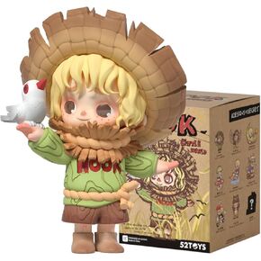 52TOYS Nook's Little World Action Figure, 1Pc Collectible Toy Kawaii Creative Gift Room Decor Desktop Decoration 3.5 Inch, Gift for Birthday Party