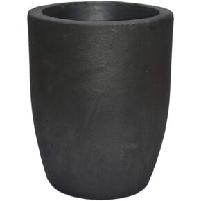 OTOOLWORLD 20KG Clay Graphite Crucible Foundry Cup Furnace Torch Melting Casting Refining Gold Silver Copper Brass Aluminum Lead Zinc and Alloys 2400ML