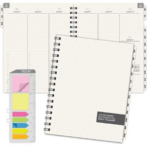 Global Printed Products Essential 7"x9" Monthly & Weekly 2024-2025 Planner - (7" x 9" - June 2024 Through July 2025)