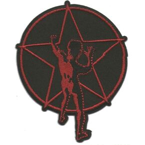 C&D Visionary RUSH Starman Patch, Red & Black