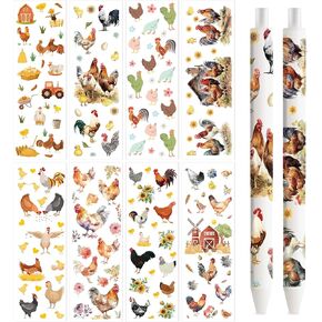 ملصقات نقل الأشعة فوق البنفسجية DTF - 48 PCS Dog Pen Wraps UV dtf Cute Corgi Husky Shiba inu Paw Bone Design