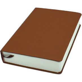 Blank Page A5 Notebook Super Thick 330 Sheets Sketch Book PU Leather Cover 80GSM Paper Notepad Lines Journal Drawing Book Memo Writing Sketch Pad Diary Notebook Study Working Travelling, Red