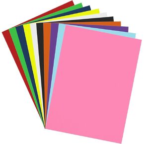 50pcs ملصق الملصق الملون 11x17 ، 10 ألوان متنوعة 230 جرام ملصق السُمك ، الورق المنجم ， للفنون المدرسية والحرف اليدوية ، والعلامات ، والملصقات الصغيرة ، والإعلانات ، وفن DIY ، والمعارض ، والمزيد in Kuwait