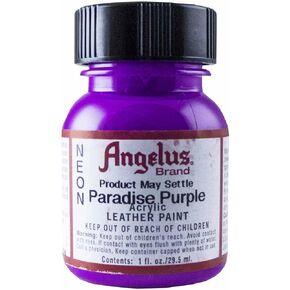 Angelus Paradise Purple Neon Acrylic Leather Paint