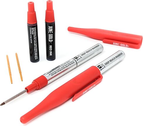 June Gold 2 Black Deep Reach Marker Ink Refill Bottles, 2.5g of Ink Per Dropper in Kuwait