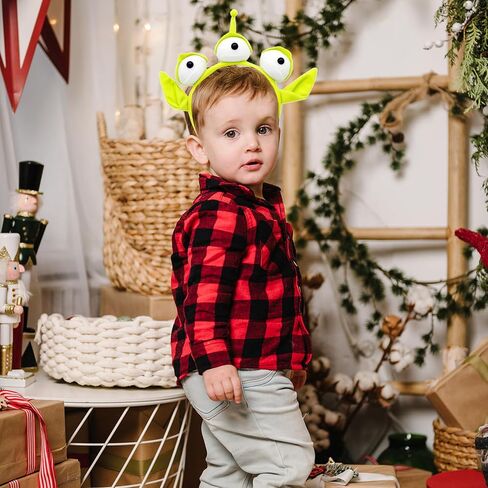 Alien Headband Toy Stretchy Plush Eyeball Headband Three Eye Alien Monster Headband for Halloween Party Cosplay in Kuwait