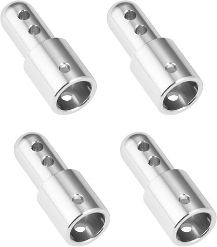Pack of 4 RC Car Body Shell Mount Aluminum Body Post Mounts Car Shell Fixing Holder Mounts with Clips Compatible with MJX Hyper Go 1/14 14210 14209 14301 14302 RC Car Upgrades Parts (Silver) in Kuwait