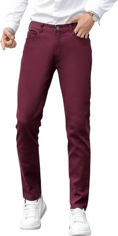 CICOS Men's Slim-Fit 5-Pocket Comfort Stretch Twill Pant in Saudi Arabia