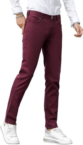 CICOS Men's Slim-Fit 5-Pocket Comfort Stretch Twill Pant in Saudi Arabia