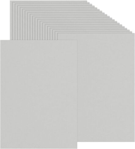 PATIKIL 50 Sheets Colored Cardstock Paper, A4 Size 230GSM Thick Card Stock Printed Colored Paper for DIY Crafts Scrapbooking Card Making Party Decors, Light Purple in Saudi Arabia
