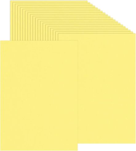 PATIKIL 50 Sheets Colored Cardstock Paper, A4 Size 230GSM Thick Card Stock Printed Colored Paper for DIY Crafts Scrapbooking Card Making Party Decors, Light Purple in Saudi Arabia