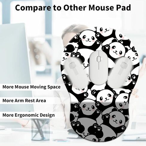 لوحة الماوس مع دعم المعصم سلحفاة نمط النجوم تصميم نمط مريح للألعاب مئوية مع الراحة معصم للكمبيوتر المحمول مكتب المنزل العمل in Kuwait