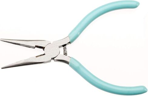 We R Memory Keepers Cinch Needle Nose Wire Cutters, Precision Metal Wire Cutting & Bending Tool with No-Slip Grip, Wire Cutters for Book Binding, Blue in Saudi Arabia