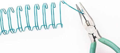 We R Memory Keepers Cinch Needle Nose Wire Cutters, Precision Metal Wire Cutting & Bending Tool with No-Slip Grip, Wire Cutters for Book Binding, Blue in Saudi Arabia