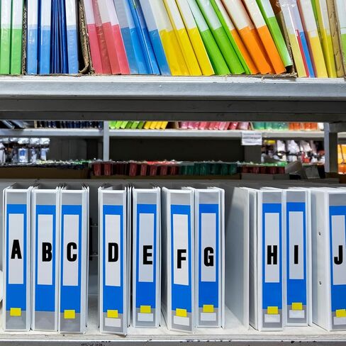 12 Sheets Alphabet Stickers, Black Self Adhesive Vinyl Letter Stickers Aesthetic, Waterproof Letter Sticker for Water Bottles, Door, Car, Scrapbooking, Poster, Cup in Kuwait