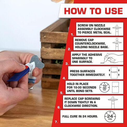 Loctite Super Glue Liquid ، 2 غرام أنبوب ، 1 حزمة - Superglue صافية للبلاستيك ، الخشب ، المعادن ، الحرف ، الإصلاح ، لاصق الغراء الفوري ، الجاف السريع in Kuwait