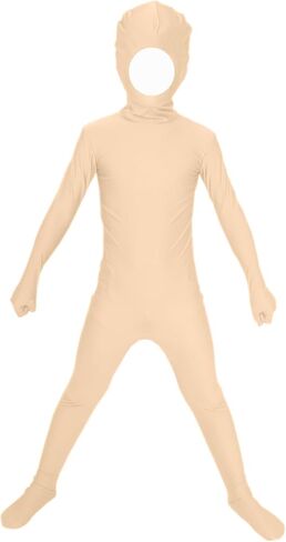 Chendvol Kids Open Face Spandex Halloween Costume Cosplay Bodysuit in Kuwait