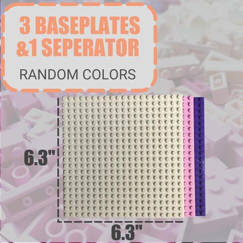 1500 Pieces Building Bricks, Classic Bulk Small Blocks, Classic Building Bricks Set Basic Building Blocks Compatible with All Major Brands(Natural Colors) in Kuwait