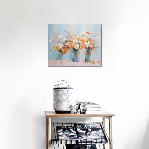 الطلاء Tumovo بأرقام للبالغين والأطفال المبتدئين ، والفتيات DIY الطلاء بأرقام أرقام على قماش مع فرش وصبغ الأكريليك دون إطار ديكور جدار المنزل هدية 16 × 20 بوصة in Kuwait