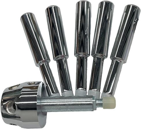 WAH LIN PARTS 5 Spoke Heavy-Duty Handle, Gold, Fits Most Fireproof Rifle Safes, Gun Cabinets, Depository Safes, Strong Boxes, Vault Doors in Kuwait