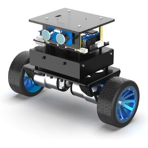 سيارة Yahboom STM32 ذات التوازن الذاتي ، مجموعة هيكل الروبوت ثنائية الأبعاد ، مع وحدة رؤية AI ، وتكنولوجيا التعرف على الألوان ، مناسبة للمشاريع الإلكترونية للشباب البخارية