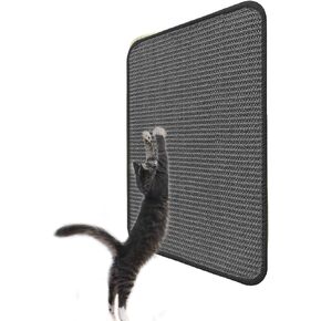 Cat Scratching Mat,15.7"x11.8" Sisal Cat Scratcher Mat Wall Cat Scratch Mat Wall Scratcher for Indoor Cats, Cat Scratching Board (Natural Color)