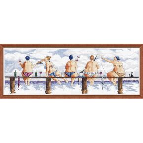 Design Works Crafts Dockside Counted Cross Stitch Kit