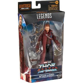 Marvel Legends Series Thor: Love and Thunder Star-Lord Action Figure 6-inch Collectible Toy, 2 Accessories, 1 Build-A-Figure Part
