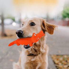 Durable & Fun Dog Chew Toy,Long-Lasting Playtime for all Breeds Teeth Cleaning & Entertainment for Aggressive Chewers Durable Dog Toys for Large Dogs Squeaky Dog Toys,Interactive Dog Toys,Dog Ball