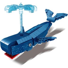 KAZI Orca Toys Building Blocks,Deep Sea Creatures Building Toy Sets,Ocean Animal Toys for Kids Ages 6 7 8 9 10 Plus,STEM Building Toys for Boys Girls,Party Favors,Christmas Birthday Easter Gift