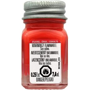 Testors Enamel Paint .25oz-Orange Gloss