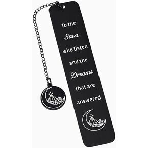 Acotar Merch, Acotar Bookmark Merchandise Book Mark for Fans Book Lovers Reader Bookish Friends Funny Book Accessories Bookworm Bookaholic Gift Birthday Christmas Gifts for Teen Boy Girls