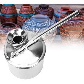 Jeanoko Stainless Steel Clay Tool Metal Atomizer Painting Pottery Pottery Atomizer Glazes Pots Ceramic Painting Sprayers(200ml 4 Cups)