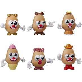 Mr. Potato Head Tots Mini Collectible Figures Multipack; Bundle of 6 Tots; Mini Collectible Toys for Kids Ages 3 and Up (Amazon Exclusive)
