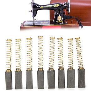 100 PCS Carbon Brush Motor Brushes Replacement Part Accessories for Household Sewing Machine