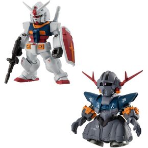 Bandai Shokugan - Gundam - Mobile Suit Gundam Converge Core 45th Commemorative Last Shooting Set, FW Gundam Converge Core Collectible Figure