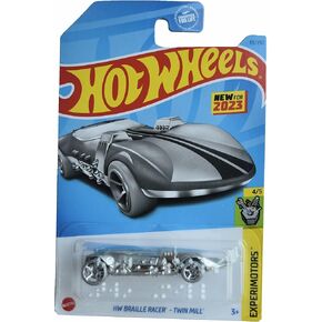 Matchbox Hot Wheels HW Braille Racer Twin Mill, Experimotors 4/5 [Silver] 85/250