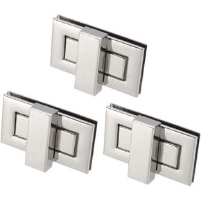 uxcell 3 Sets Rectangular Purses Twist Lock 44mm X 22mm Clutches Closures for DIY Bag Making - Black