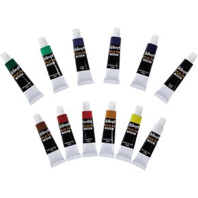 Artkey Acrylic Paint Set - 24 Vibrant Colors (12 ml/0.4 oz) Tubes, Rich & Professional Grade Pigments, Acrylic Paints for Canvas Wood Rock Clay Fabric Ceramics Art Crafts Painting - Art Supplies