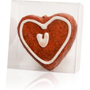 50 Pack 2.17x2.17x1.38 Inch Clear Favor Boxes,Single Cookies Boxes Macaron Boxes Small Treat Boxes Candy Boxes Mini Pie Boxes for Valentine's Day,Wedding,Christmas,Birthday Party