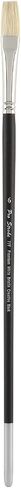 Creative Mark Mark Pro Stroke Premium White Chungking Hog Bristle Artist Paint Brush - مجموعة مسطحة من 5 - فرشاة شعرية طبيعية مع التحكم الكبير في الزيوت والألوان المائية والأكريليكات والألكينز والكازين in Kuwait