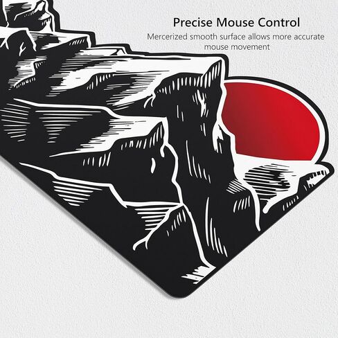 Womier Mouse Pad Maming لوحة مكتب كبيرة ، حصيرة مكتب لوحة مفاتيح قابلة للغسل ، فأر أنيمي مع قاعدة مطاطية مضادة للانزلاق ، الماوس الكبير للمكتب والمنزل (35.4x15.7x0.12 بوصة) in Kuwait