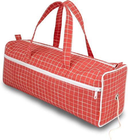 Prym Dachshund Needlework Organizer Travel Bag, Coral in Kuwait